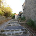 An der Stadtmauer enlang in Dettelbach