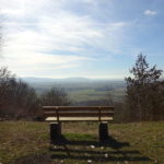 Ausblick Markt Einersheim von Ruine Speckfeld Traumrunde Wandern