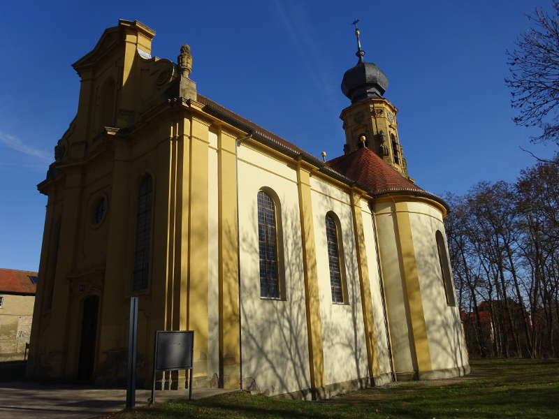 Baltasar Neumann Kirche in Gaibach