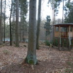 Hochsitz im Steigerwald