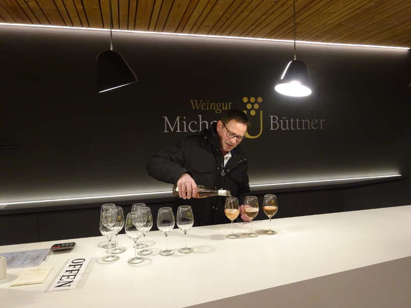Weingut Weinprobe Michael Büttner Nordheim Weininsel