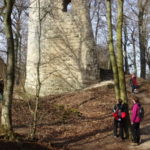 Ruine Stollburg im Steigerwald Handthal Single Wandern