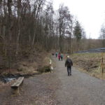 Wandern am Rhön Bach entlang zur Rother Kuppe Unterfranken Rhön Singles