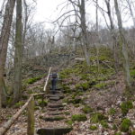 Basalt Wanderweg Rhön Gangolfsberg Unterfranken Singlewanderung an Fasching