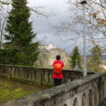 Single Blick auf Festung Marienberg vom Käppele Kreuzweg Balthasar Neumann Unterfranken Wandern