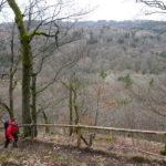 Singles Wandern hoch auf den Gangolfsberg Unterfranken Rhön