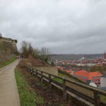 Weinlage an Festung Marienberg Singles Outdoor Aktivität im März Wandern und Genießen