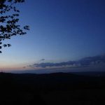 Blick ins Rhön Grabfeld und nach Thrüingen auf der Singlewanderung Heimatblick Salkenberg